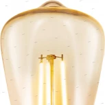 Лампочка светодиодная филаментная E27 3,5W 220V 220 lm 2200K белое теплое свечение Eglo Lm_led_e27 11553