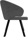 Стул DikLine 265 поворотный, Z28 серый, ножки черные