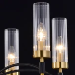 Потолочная люстра на штанге ILLUMICO IL5177-6PLS-29 BRASS TUBO (220V)