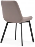 Стул Notta на металлокаркасе Челси латте / черный 489741