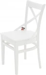 Стул Соло Венский, Жёсткий, Белый, Аврора
