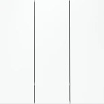 Выключатель трехклавишный (белый матовый) Voltum S70 VLS030102