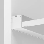 Алюминиевый профиль световая линия встраиваемый под гипсокартон скрытого монтажа 59x59 серебро, 2 м, ALM-5959-S-2M Maytoni 636014