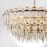 Подвесная люстра хрустальная Modelux MODELUX ML.7085.800 GD