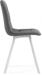 Стул Notta на металлокаркасе Чилли белый каркас / темно-серый 489725