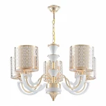 Подвесная люстра Arte Milano Florentia-8857 308857/5 Wh/Gd (220V, на цепи)