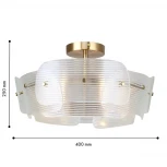 Потолочная люстра на штанге F-Promo Itaka 4738-6C