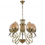 Подвесная люстра Lumien Hall Olivi 3304/5H-ABPAB-AM