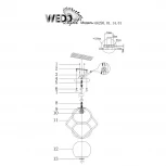 Подвесной светильник Wedo Light Faulia 66295.01.14.01