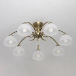 Потолочная люстра на штанге Citilux Франческа CL417173 (220V, хрусталь, подвески)