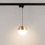 Трековый светильник светодиодный LGD-EMISFERO-TRACK-HANG-2TR-R150-11W Warm3000 (GD, 170 deg, 230V) (Arlight, IP20 Металл, 3 года) 035942