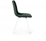 Стул UNO, бархат зелёный 19/ белый конус Top Concept UNO 76904