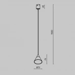 Трековый светильник Maytoni Elasity Cono TR166-1-7W3K-M-B (LED, 48V)