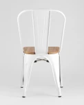 Стул Stool Group TOLIX WOOD белый глянцевый УТ000001859