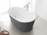 Акриловая ванна BelBagno BB32-CF36