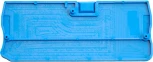 Торцевая заглушка для ЗНИ (синий) Stekker 49274