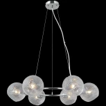 Подвесная люстра ILLUMICO IL0728-6PSQ-24 CR ARIES (220V, на тросе)