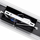 Настенный светильник со спотами Lumion Pine 8025/19WL черный/дерево, металл/МДФ LED GU10 2*10W + LED 19W 220V