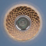 Встраиваемый точечный светильник Elektrostandard 8091 MR16 SL/GD зеркальный/золотой