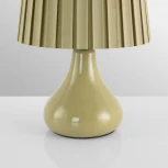 Настольная лампа Lumion Naina 8183/1T оливковый, керамика/текстиль E14 1*40W 220V (выключатель)