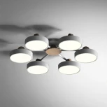 Потолочная люстра Move 6 Gray ImperiumLoft Move_01 (178253-26) (LED, 220V)