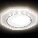 Встраиваемый точечный светильник Ambrella Gx53 Led G216 CH/WH (220V)