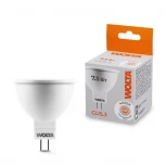 Светодиодная лампа 7.5Вт 4000K GU5.3 Wolta 25SMR16-220-7.5GU5.3