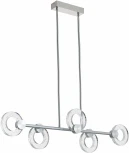 Потолочная люстра на штанге Simple Story 1083 1083-LED20PL (220V, хрусталь, кольцо)