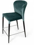 Стул полубарный Albert, бархат зеленый 19 /опора конус Top Concept ALBERT 76207