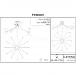 Потолочная люстра Maytoni Vigo MOD620CL-24B