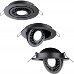 Встраиваемый точечный светильник Novotech Gesso 358816 (LED, 220V, круглые)