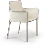 Стул с подлокотниками Barrie, кожа бежевый Top Concept BARRIE 2000000000121