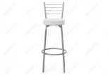 Барный стул Woodville Kuroda белый полимер / светлый мусс 453998