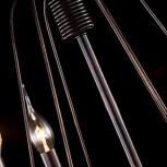 Подвесная люстра Freya Velia FR2046-PL-06-BR (220V, на цепи, подсвечник, свеча)