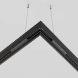 Коннектор питания угловой 15см Exility черный (магнитный) Maytoni Technical TRA034CPC-42B-15