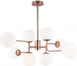 Потолочная люстра Maytoni Erich MOD221-PL-08-G (220V, шарики, молекулы)