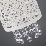 Подвесной светильник Eurosvet 1181 1181/1 хром (220V, на проводе, круглые)