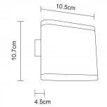 Архитектурная подсветка Arte Lamp Lingotto A8153AL-2GY