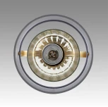 Подвесной светильник Lumion Jane 6592/1 латунь/серый, металл/текстиль, стекло E14 1*40W 220V (на проводе, круглые)