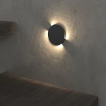 Подсветка для лестниц и ступеней встраиваемая Elektrostandard Step MRL LED 1119 черный (220V, круглые)