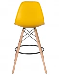 Стул барный DSW BAR (ножки светлый бук, цвет горчичный (Y-03))