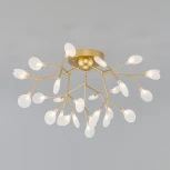 Потолочная люстра Wi-Fi Bogate's Foglia 343 Smart (220V, управление смартфоном, голосовое управление, умный дом - Minimir Home, Алиса, Маруся, Салют, лепестки)