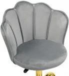 Компьютерное кресло Woodville Bud grey / gold 15538