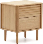 Lenon Тумбочка с 2 ящиками из шпона дуба 50 x 55 см La Forma (ex Julia Grup) арт.160929