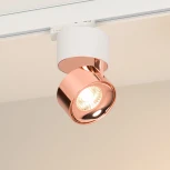 Трековый светильник SP-PLURIO-TRACK-4TR-R77-9W Warm3000 (WH-COP, 36 deg, 230V) (Arlight, IP20 Металл) 038116 (LED)