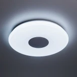 Потолочный светильник RGB круглый Citilux Light & Music MP3 CL703M61 (LED, 220V, пульт управления, управление смартфоном, голосовое управление, умный дом - Алиса, Маруся, Сири, круглые)