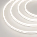 Светодиодная лента герметичная МУНLIGHT-SIDE-M196-03x06mm 24V Day4000 (7.2 W/m, IP54, 2216, 5m, wire x2) (Arlight, Силикон) 039565