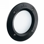 Встраиваемый светильник уличный Ideal Lux LETI PT1 ROUND NERO (220V, круглые, IP66)