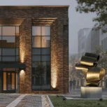 Прожектор светодиодный уличный ALT-BLOCK-S130x130-15W Day4000 (GR, 15 deg, 230V) (Arlight, IP66 Металл) 055240