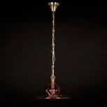 Подвесной светильник Abrasax Cornelia 2232/1(purple) (220V, на цепи, круглые)